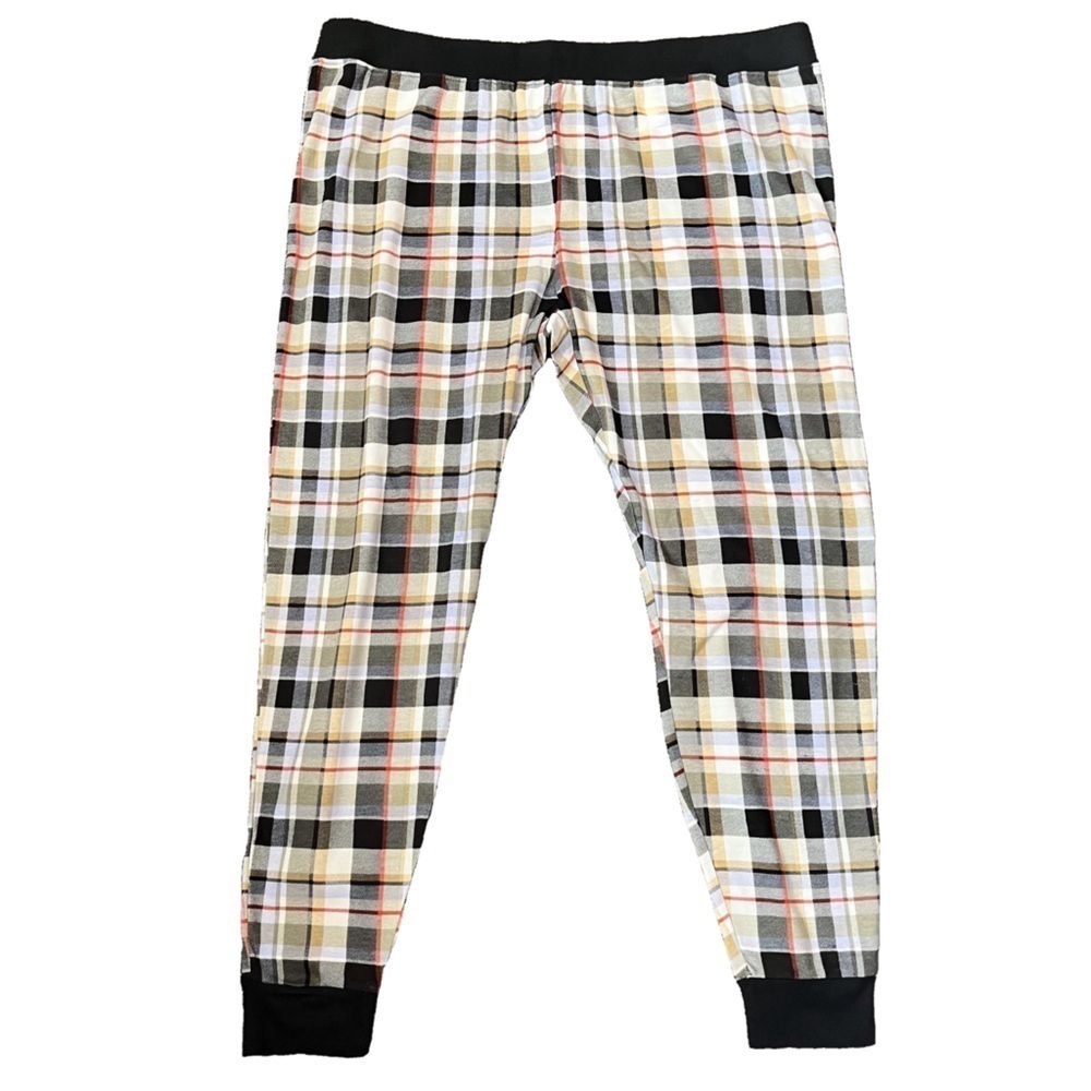 Vera Bradley Women's Perfectly Plaid Pajama Lounge Jogger Pants, Size XL